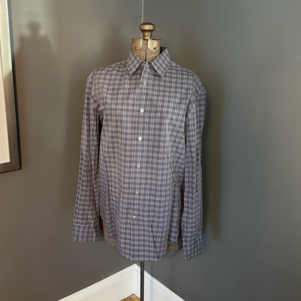 John Varvatos Men's Button-Up Shirt Size S | Casual Designer Long Sleeve